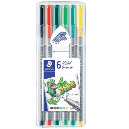 Triplus® Fineliner Pens dino