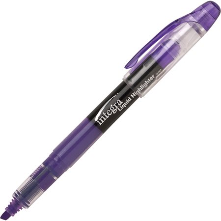 Integra Liquid Highlighters Box of 12 purple