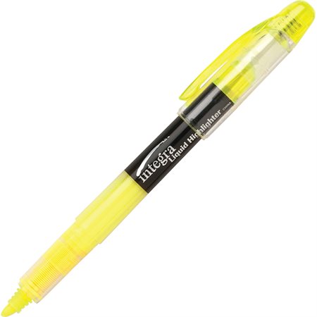 Integra Liquid Highlighters Box of 12 yellow