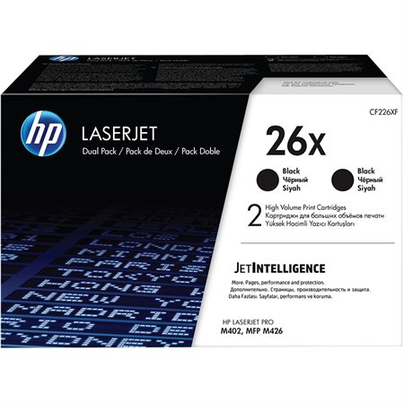 HP 26X High Yield Toner Cartridges