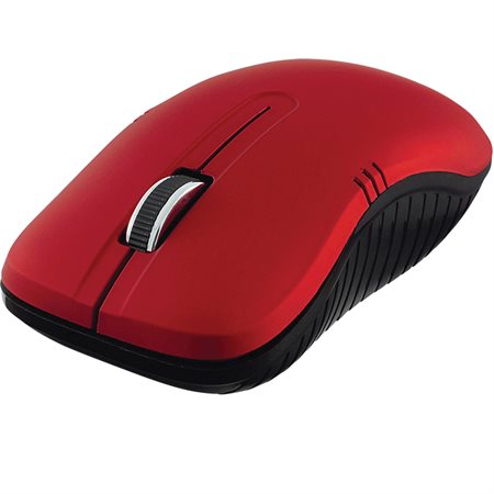 Wireless Notebook Optical Mouse red