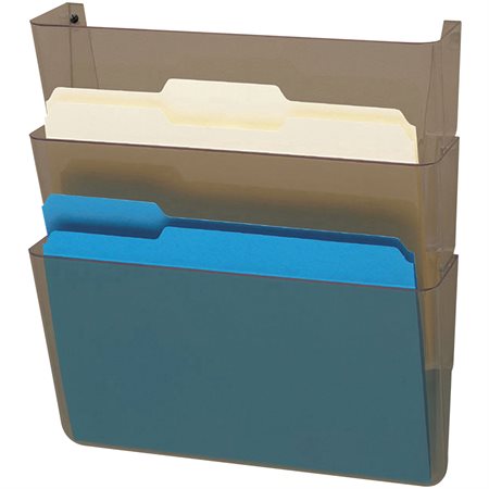 EZ Link® Unbreakable DocuPocket® Wall File smoke