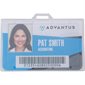 Badge Holders 3-3 / 8 x 2-1 / 8 in. clear