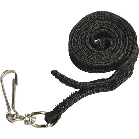 Lanyard with Safety Release Metallic Hook and loop