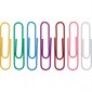 Vinyl-Coated Gem Clips Assorted colours jumbo (box 250)