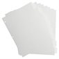 Laminated Tab Dividers White 8 tabs