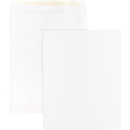 Self sealing Catalogue Envelope White. Box of 100. 10 x 13 in.