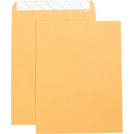 Self sealing Catalogue Envelope Kraft. Box of 250. 10 x 13 in.