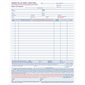 Bloc de bons de chargement détachable 8,5 x 11-7 / 16 po – 4 parties