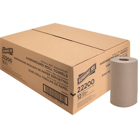 Hardwound Roll Towels Natural 7-1 / 4" x 350' (box 12)