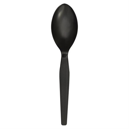 Heavy Weight Disposable Cutlery Black spoons