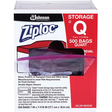 Reclosable Storage Bags 1 litre (box 500)