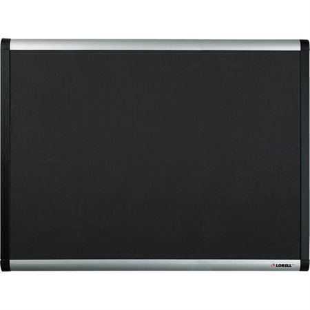 Black Mesh Fabric Covered Bulletin Board