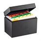 Card File Box 4 x 6 in. capacity of 500