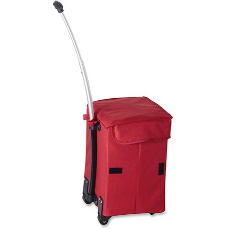 Dbest Products Collapsible Shopping Cart 17 x 13 x 11 in red