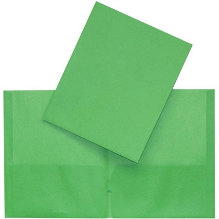 Twin-Pocket Presentation Folder green