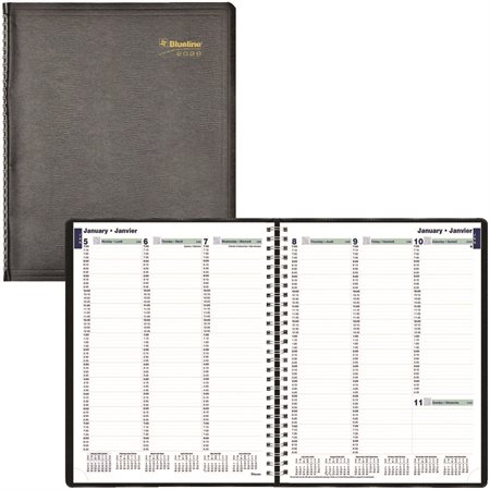 Agenda hebdomadaire (2025) Couverture en poly Duraflex