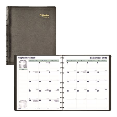 Agenda mensuel MiracleBind™ (2026) Couverture souple 11 X 9-1 / 16 po