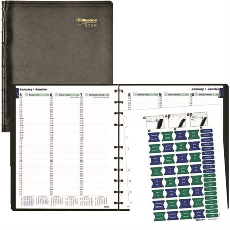 Agenda hebdomadaire MiracleBind™ (2025) Couverture souple