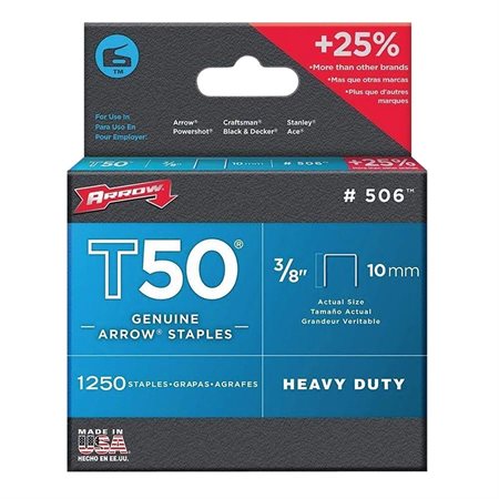 T50® Staples 3 / 8”