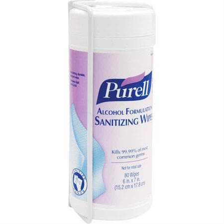 Lingettes désinfectantes pour les mains Purell® 80 lingettes (support non inclus)