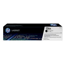 HP 126A Toner Cartridge Single Cartridge black