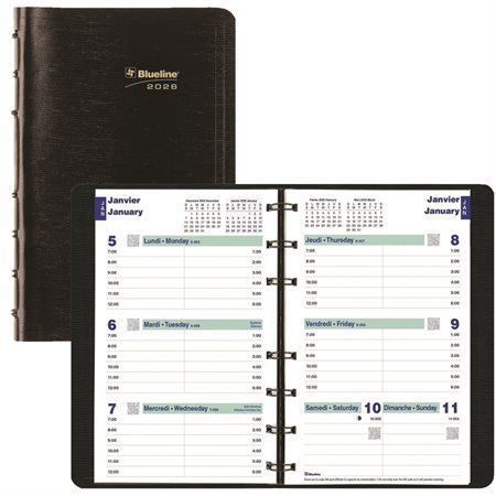 Weekly Diary (2025) black