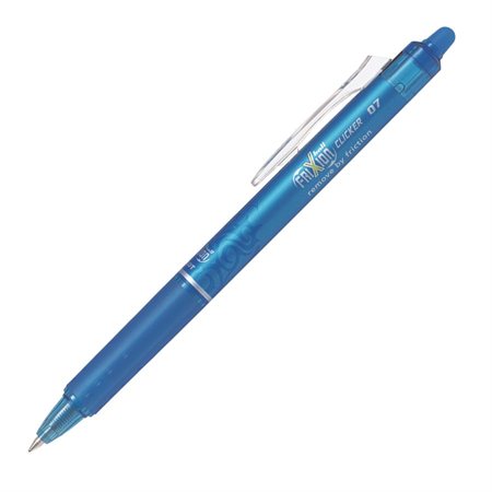 Stylo à bille roulante rétractable effaçable FriXion® Clicker 0,7 mm turquoise