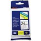 24 mm P-Touch TZe Printing Tape Cassette black on white