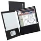 Showfolio™ Twin Pocket Portfolio Package of 10 black