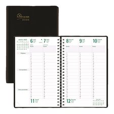 5-day Timanager® Weekly Diary (2025) 9-1/16 x 5-7/8 in. French