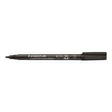 Lumocolor® Permanent Marker Chisel. 2.5 mm black
