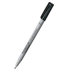 Lumocolor® Non Permanent Marker Fine tip, 0.6 mm. black