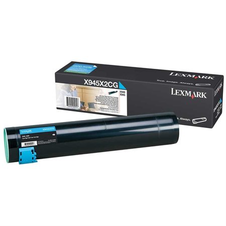 X940e / X945e Toner Cartridge cyan