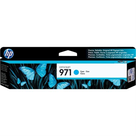 Cartouche jet d'encre HP 971 cyan