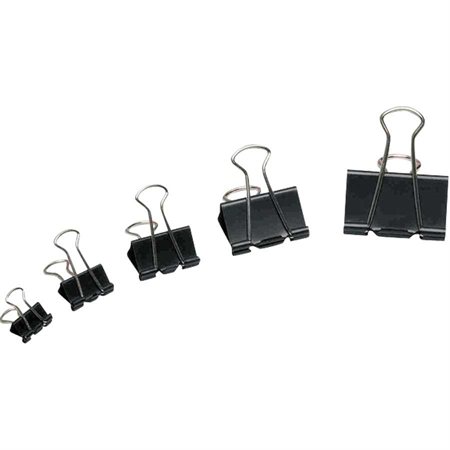 Foldback Clips Box of 12 2 in. (cap. 1 in.)