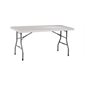 TABLE RECTANG. PLIANTE 60''  GRANIT