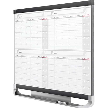 Prestige® 2 Calendar Dry Erase Whiteboard 4 months 48 x 36 in., magnetic