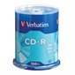 52x Writable CD-Rom Spindle. pkg 100