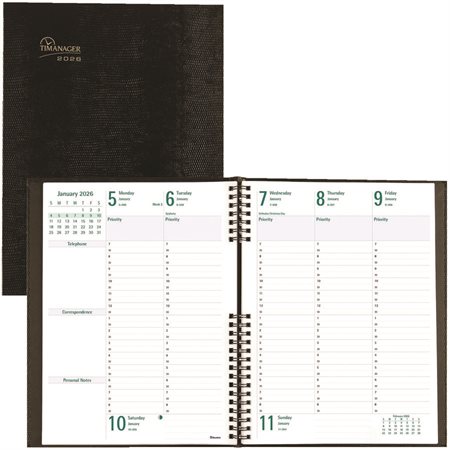 Agenda hebdomadaire 5 jours Planifi-Action® CoilPro™ (2025)