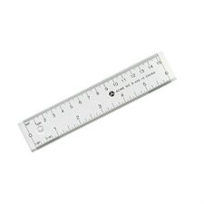 Transparent Acrylic Ruler 15 cm / 6”