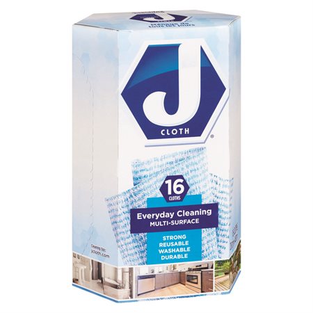 J Cloth package of 16