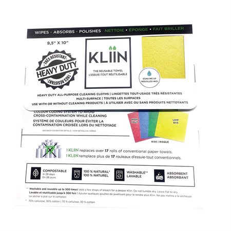 Kliin All-Purpose Cleaning Cloth yellow