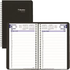 Agenda quotidien (2025) bilingue