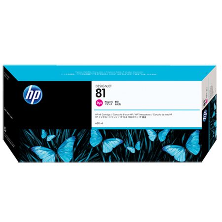 HP 81 High Yield Ink Jet Cartridge magenta