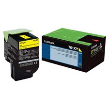 Cartouche de toner 70C1X jaune