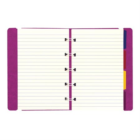 Filofax® Refillable Notebook Pocket size, 5-1 / 2 x 3-1 / 2" fushia