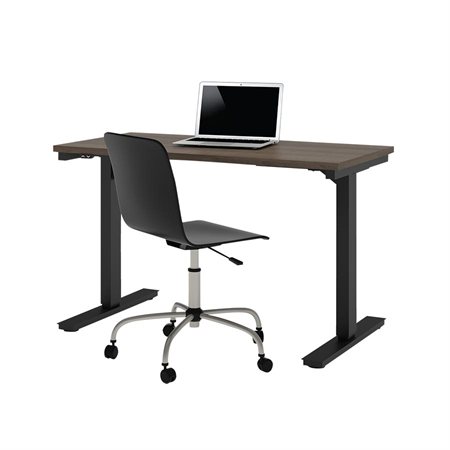 Adjustable Computer Table 24 x 48" antigua