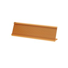 Name Plate Holder Desk, 2 x 10" gold