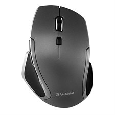 Souris sans fil Deluxe à 6 boutons graphite